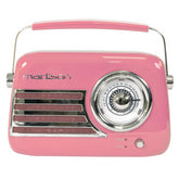 Madison FREESOUND-VR40P Pink Portable Vintage Radio Bluetooth FM
